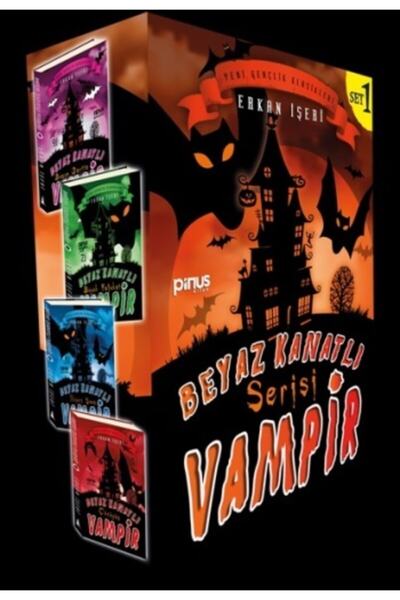 Genel Markalar Beyaz Kanatlı Vampir Seti - 1 (4 Kitap Takım) kitabı - Erkan İşeri - Pinus Kitap
