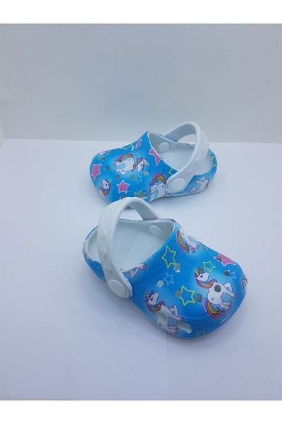GEZER Baby Girl Blue Sandals Slippers