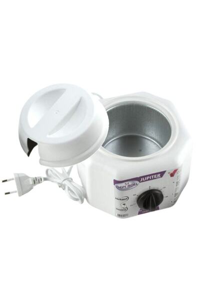 Depiroll 800ml Ağda Isıtıcı Makine + Vivet Azulen İnci Boncuk Ağda 250gr+ Nora Tüy Dökücü+ Ağda Seti 6 Parça