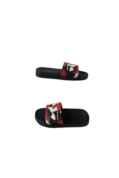Akınal Bella Ak1937-010 Papuci de mers zilnic pentru copii unisex negru roșu