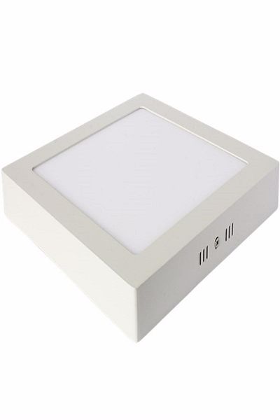 KADERTEKNO Led Ceiling WC Pantry Office Lamp 24 W Square Luminaire Surface Mounted 6500 K White Light 220 V (Plug and Play)