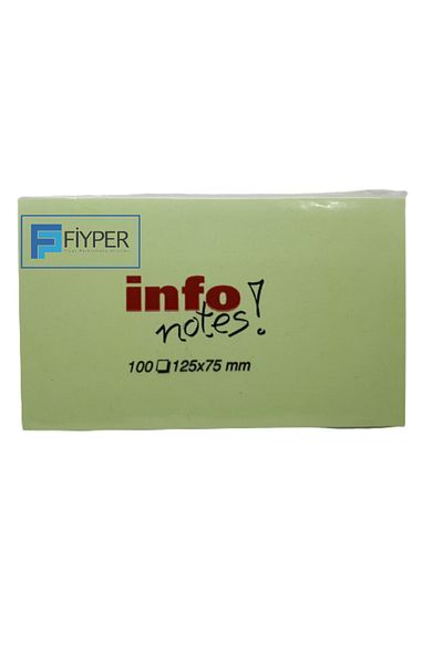 FİYPER Αυτοκόλλητο χαρτί σημειώσεων 125 mmx75 mm