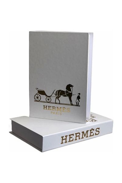 DE HOME Διακοσμητικό κουτί βιβλίου Hermes