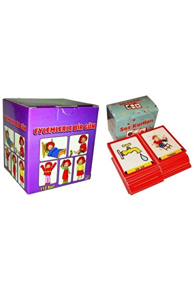 Yuka Kids Eylemlerle Birgün Ve Ses Kartları Toplam 2 Set