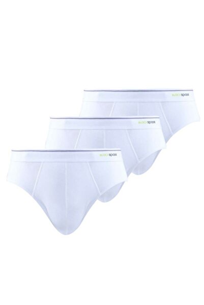 Blackspade Men's White Slips 3 Pack
