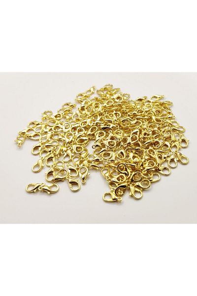yiğit aksesuar 200 Pieces Gold Parrot Jewelry Clip 502