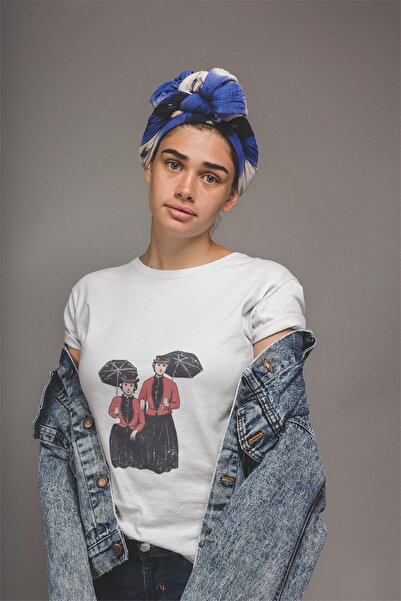 ErTaPassage White Nostalgia Femei tricou - cu imprimeu , Standard, T2098433