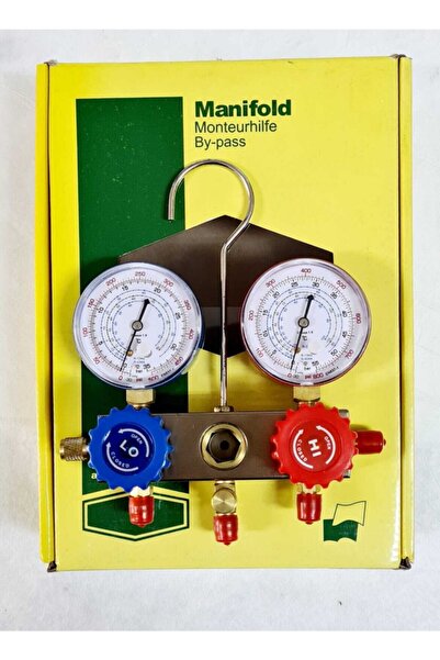 Universal Manifold Gaz Göstergesi Hortumsuz R22-134 Refco Tipi