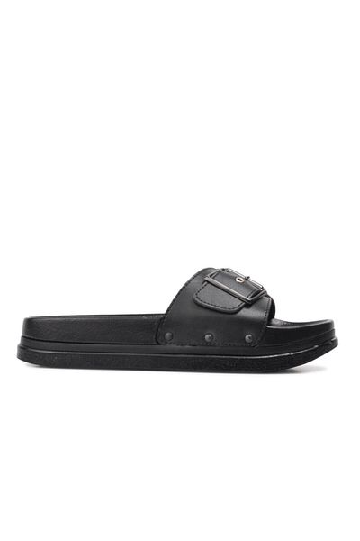 Pierre Cardin 6787 Black Women's Slippers