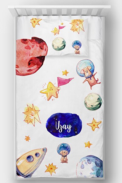 Homamia Space Single Bedspread