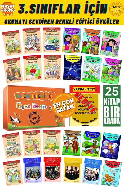 Ata Yayıncılık 3.sınıf Öğrencilerimizin Zevkle Okuyacağı,birbirinden Ilgi Çek...