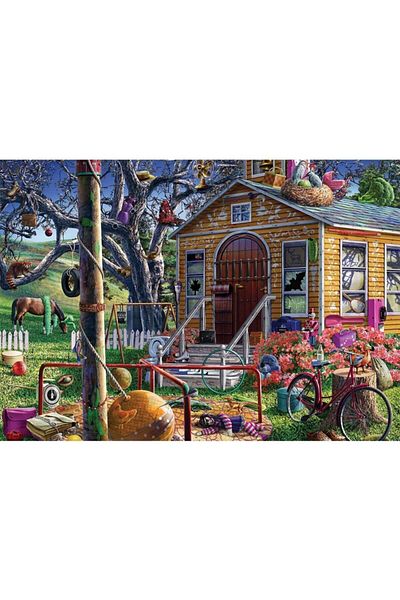 Ks Puzzle Ks Games Lonely House Puzzle, 1000 Pieces