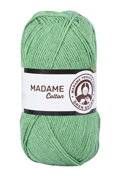 Ören Bayan Madame Cotton Green Knitting Yarn 018 100 g