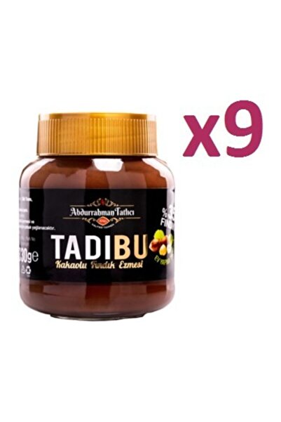 Abdurrahman Tatlıcı Tadıbu Kako'lu Fındık Ezmesi 330 Gr 9 Adet