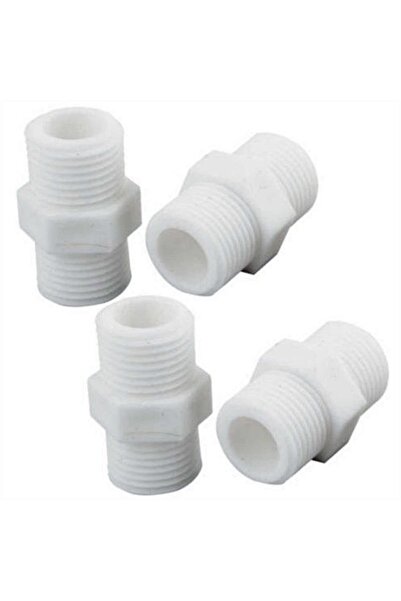 Universal Çamaşır-bulaşık Makinesi Şebeke Musluk Nipel Plastik Beyaz