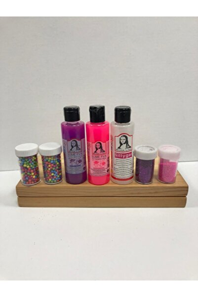 Monalisa Set 2 Renk 70ml Slime,1 Adet Boraks, 2 Renk Sim, 2 Adet Renkli Köpük