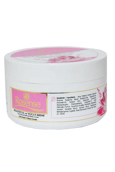Rosense 250 Ml Rose Cream - Moisturizing Effect