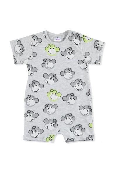 Luggi Monkey Patterned Barbatöz