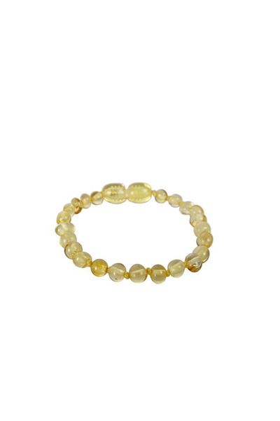 Saff Doğal Taş Certified Baby Drop Amber Certified Bracelet201837