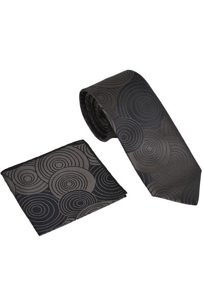 Brianze Геометричен мотив, визон карирана вратовръзка