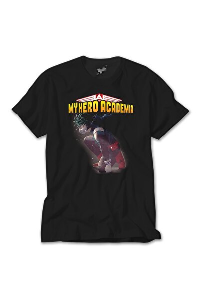 Z zepplin Tricou negru My Hero Academia Deku