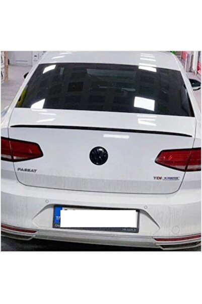 Genel Markalar Volkswagen B8 Passat Piano Black Anatomik Üniversal Spoiler 11...