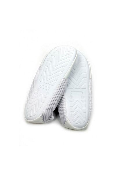 Yasir Unisex Tawaf Booties with Silicone Bottom Orthopedic White Color No 35-36