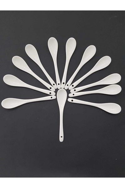 Lavin Set of 12 Porcelain Spoons
