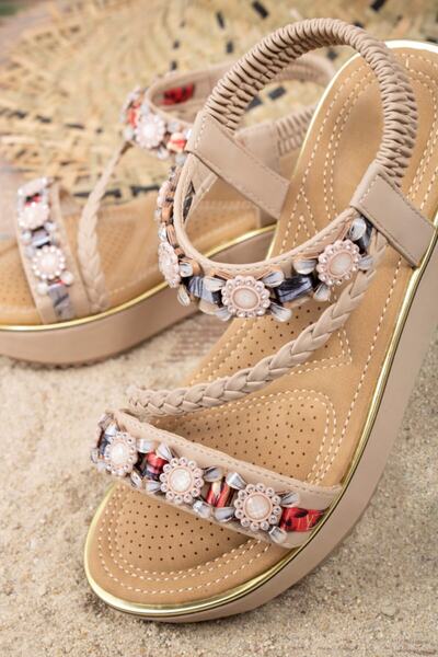 Khayt Ежедневни дамски сандали Ibiza Anatomic Fashion Stoned