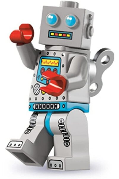 LEGO Minifigür - Seri 6 - 8827 - Clockwork Robot