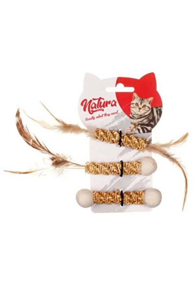 Genel Markalar Tüylü İnce Kedi Diş Kaşıma Üçlü