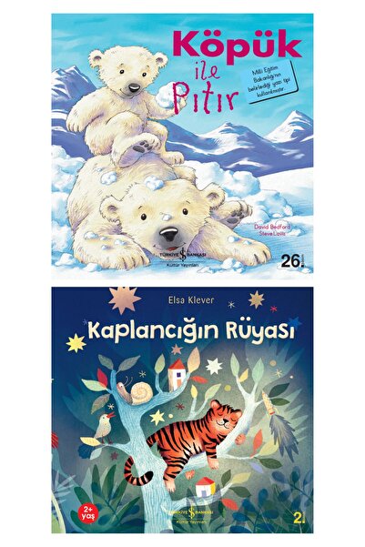 TÜRKİYE İŞ BANKASI KÜLTÜR YAYINLARI Köpük Ile Pıtır + Kaplancığın Rüyası 2 Lİ...