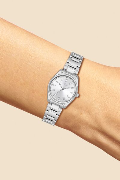 FERRO Silver Steel Cord Women Wrist Watch F21161A-A