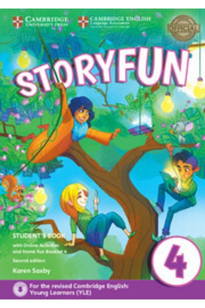 Cambridge University Press Story Fun 4 A1-A2 Student's Book + Home Fun Booklet 4