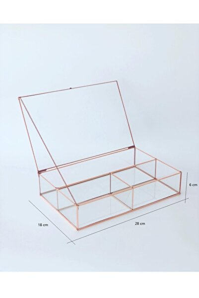 vitrayverteks Aksesuar Cam Takı Kutusu
