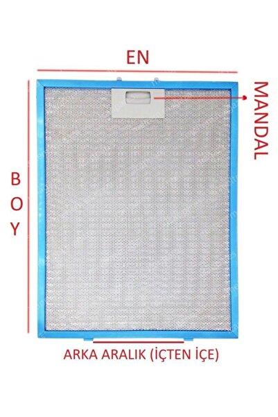 Parmis Κουκούλα συμβατή με Candy - Φίλτρο 273x351 mm, Φίλτρο λαδιού 27,3x35,1 cm AF0050