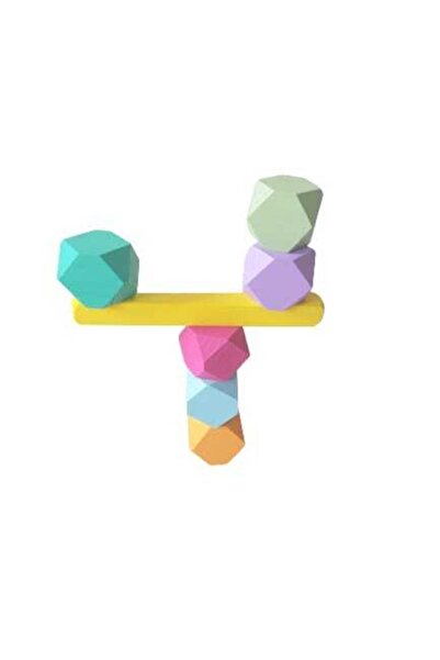 Woodblocks Waldorf Balance Game Summer 6-Piece -1