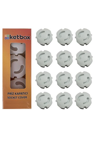 ketbox 12 Pieces Socket Cover Protector Child Baby Safety Safety