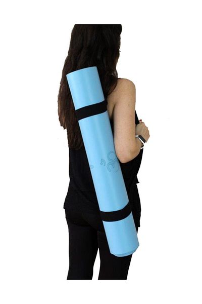 YogaTime Matte Carrying Strap Black