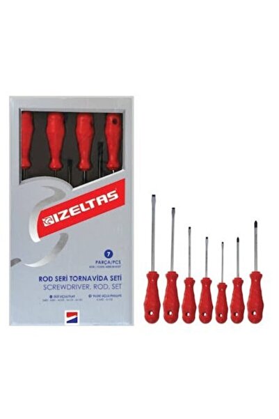 İzeltaş Izeltas Tornavıda Setı 7'lı (opak)