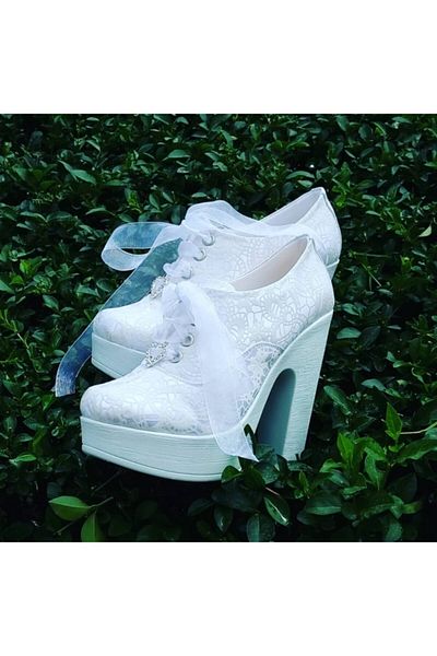 Ayakkabı Tutkusu Stilo ® Pantofi de mireasa cu toc