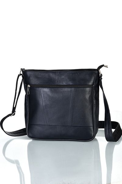 fubileather Geantă de umăr din piele naturală