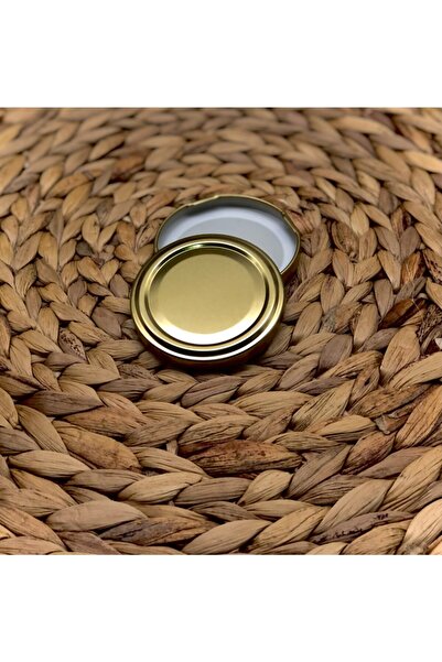 Multiamo Metal Gold Konserve Kavanoz Kapağı 63 Mm - 100 Adet