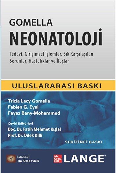 İstanbul Tıp Kitabevi Gomella Neonatoloji 8.baskı