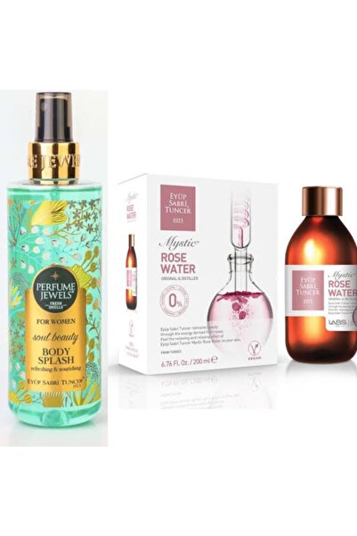 Eyüp Sabri Tuncer بخاخ جسم سول بيوتي 250 مل و200 مل ماء الورد السحري