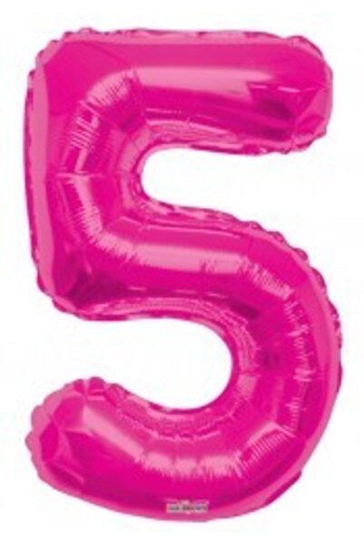 parti sürprizi Foil Balloon Number 5 100 Cm
