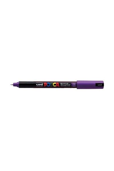 Uni Posca Uni-ball Posca Violet 0.7 Mm Water Based Poster Marker Pen Pc-1mr