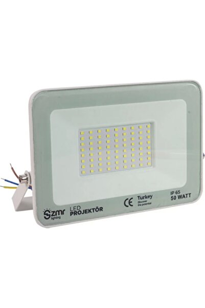 ZMR 50 Watt Led Projektör Ip66 Beyaz Işık