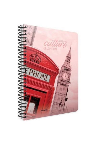 Gıpta Megapol 17 X 24 100 Yp Ruled Hard Cover Notebook