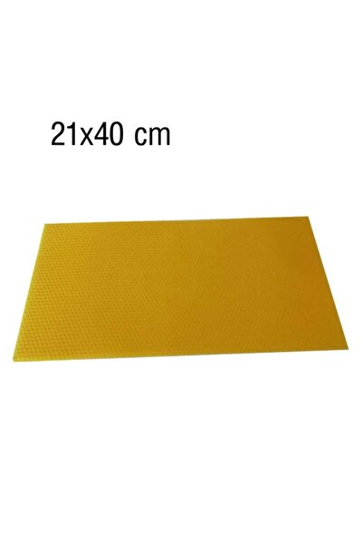 Koçum Arıcılık Evi Doğal Işlenmiş Bal Mumu 1 Kg (sıcak Döküm Petek) 21*40 Cm